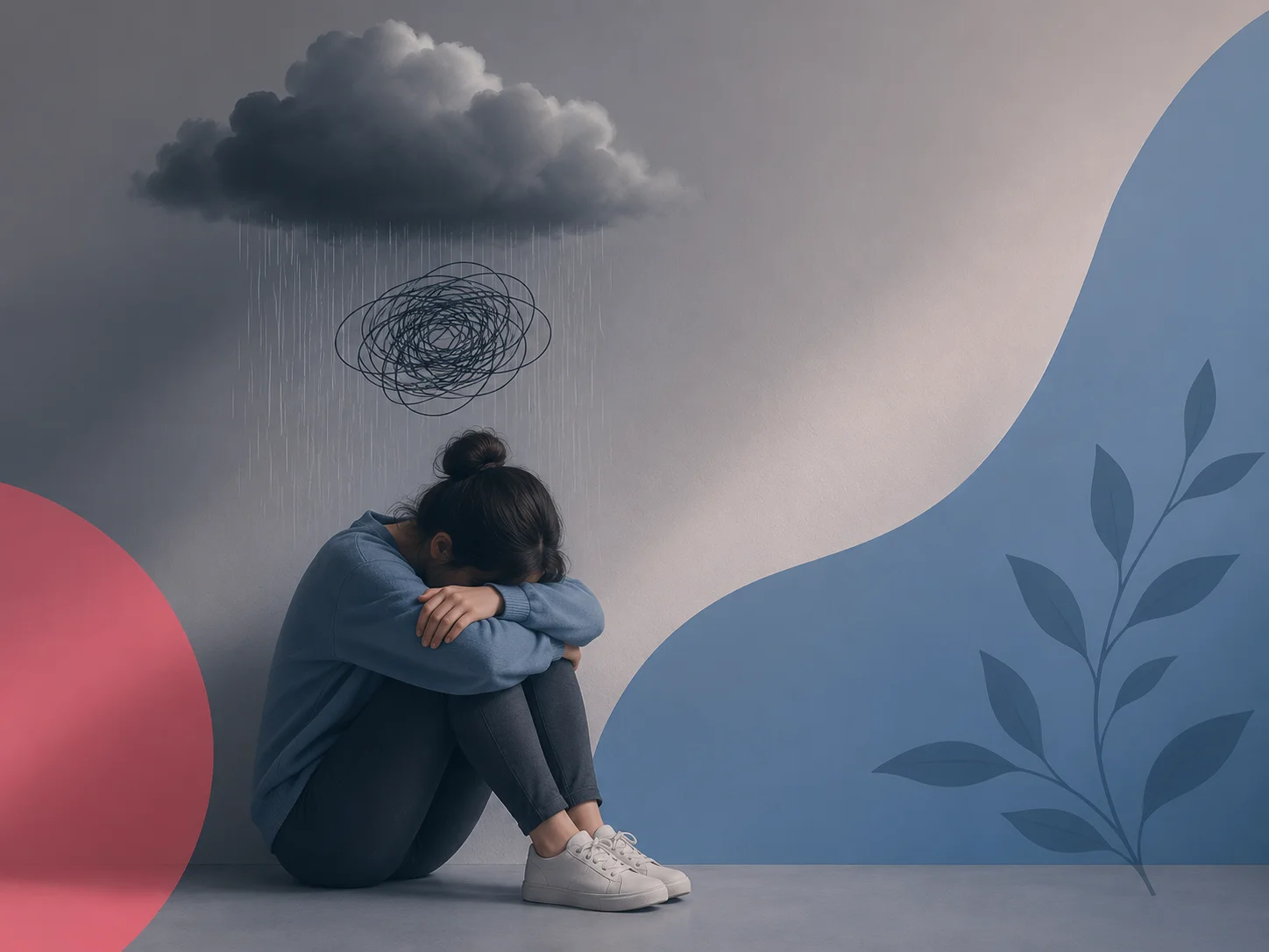 Therapy session illustrating professional psychological support for depression and mental health recovery.